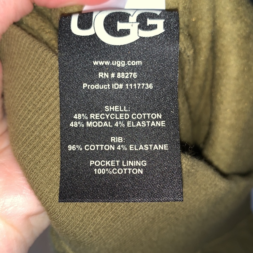 Ugg | Green Erica Relaxed Joggers Size S - Picture 8 of 9
